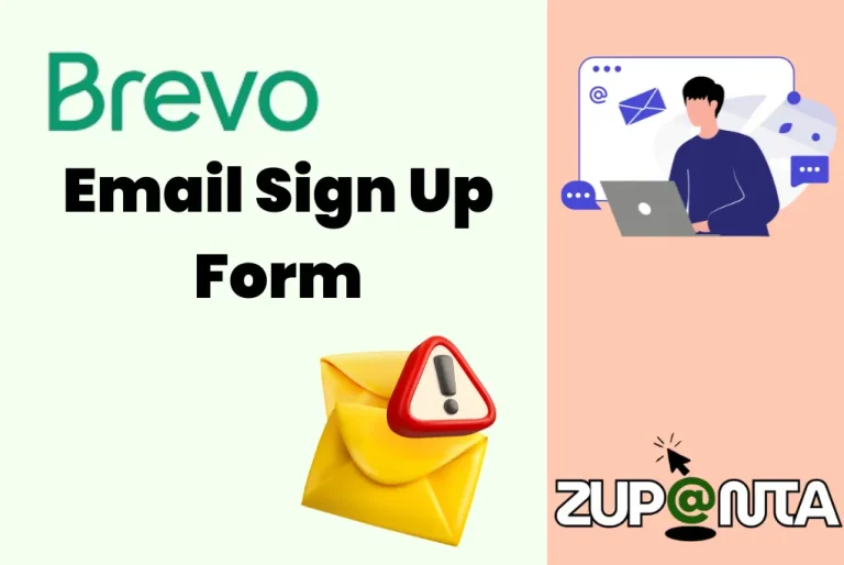 How to Create a Brevo Email Signup Form?