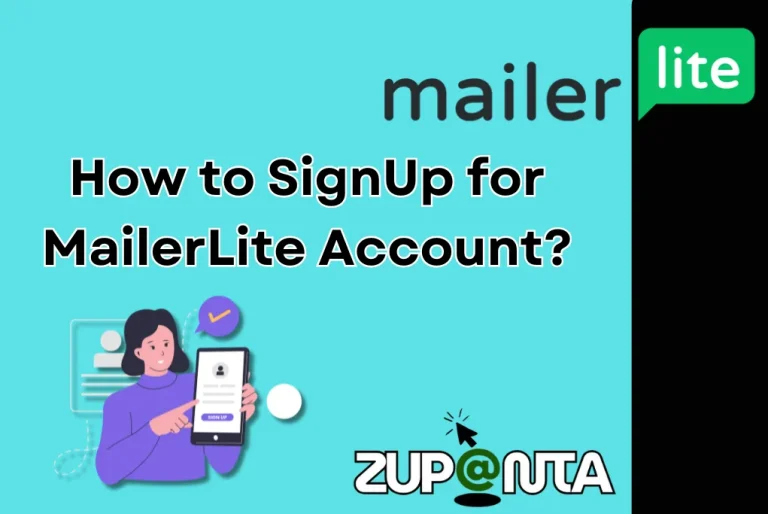 How to Sign Up & Log In for MailerLite Account?