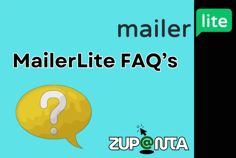 MailerLite F.A.Q Page