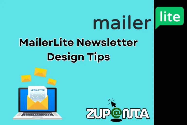 MailerLite Newsletter Design Tips