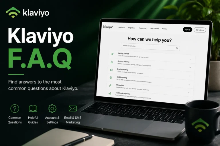 Klaviyo F.A.Q